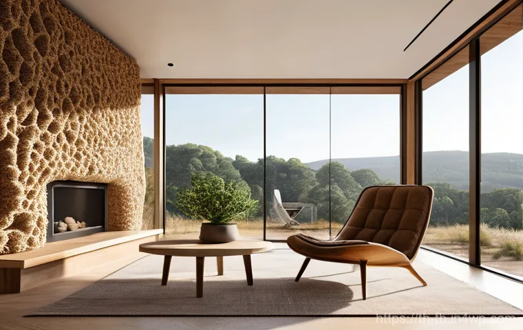 버섯 기반 섬유의 활용 가능성 - **Prompt:** A chic, minimalist close-up of a high-fashion accessory, such as a structured tote bag o...